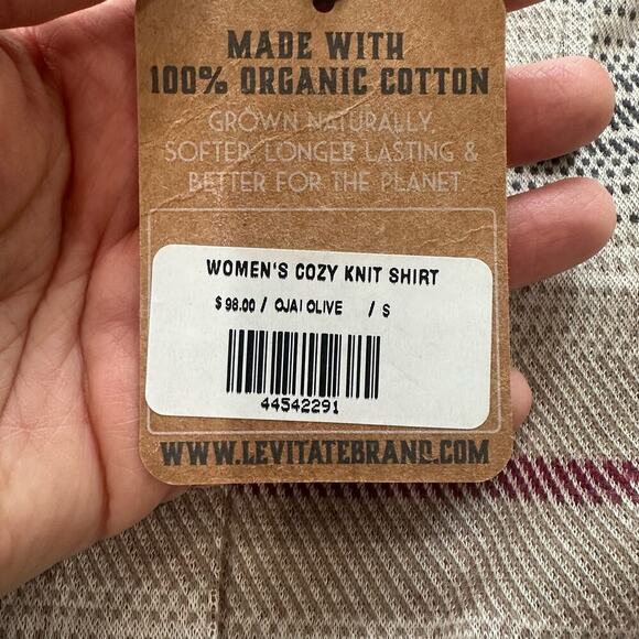 NWT Levitate 100% Organic Cotton Button Down, $98MRSP, Women's Small. - Picture 8 of 10